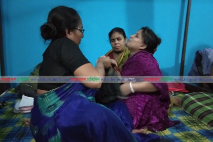 এসআই উত্তমের গ্রামের বাড়িতে চলছে শোকের মাতম